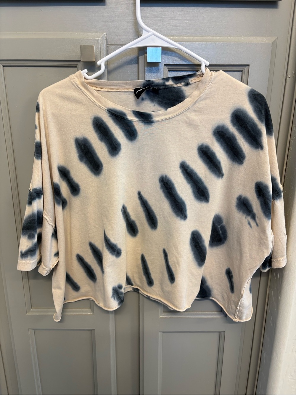 Women’s Tie-Dye Short Sleeve Crop Top